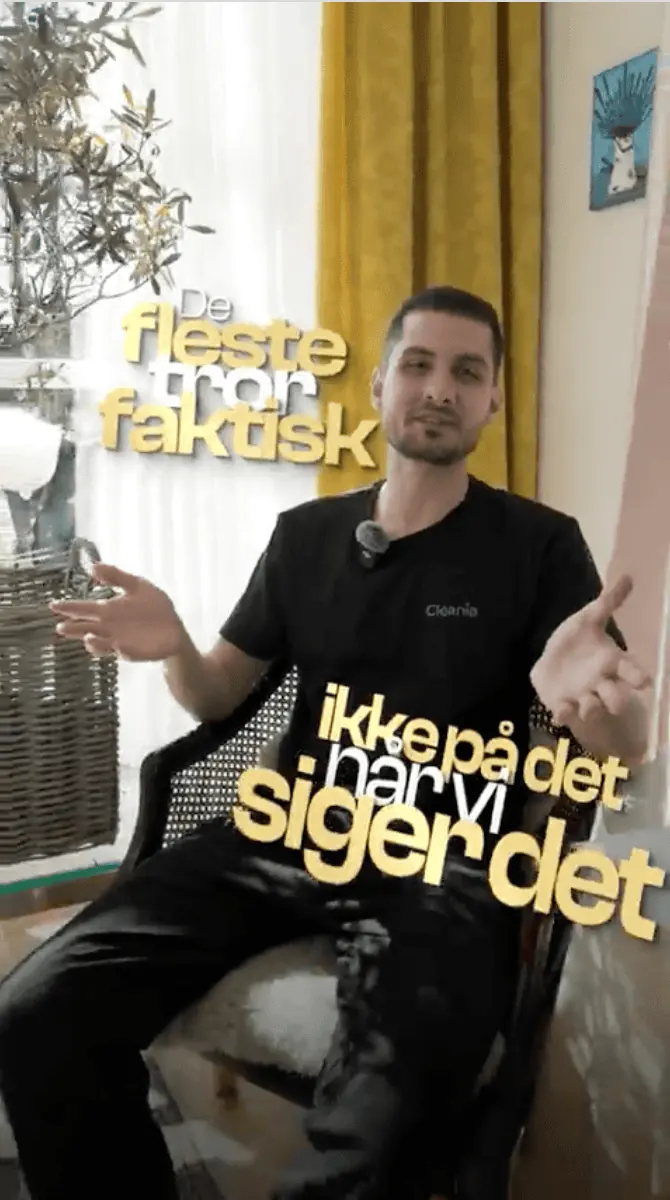 Se video om Cleanias faste privatrengøring