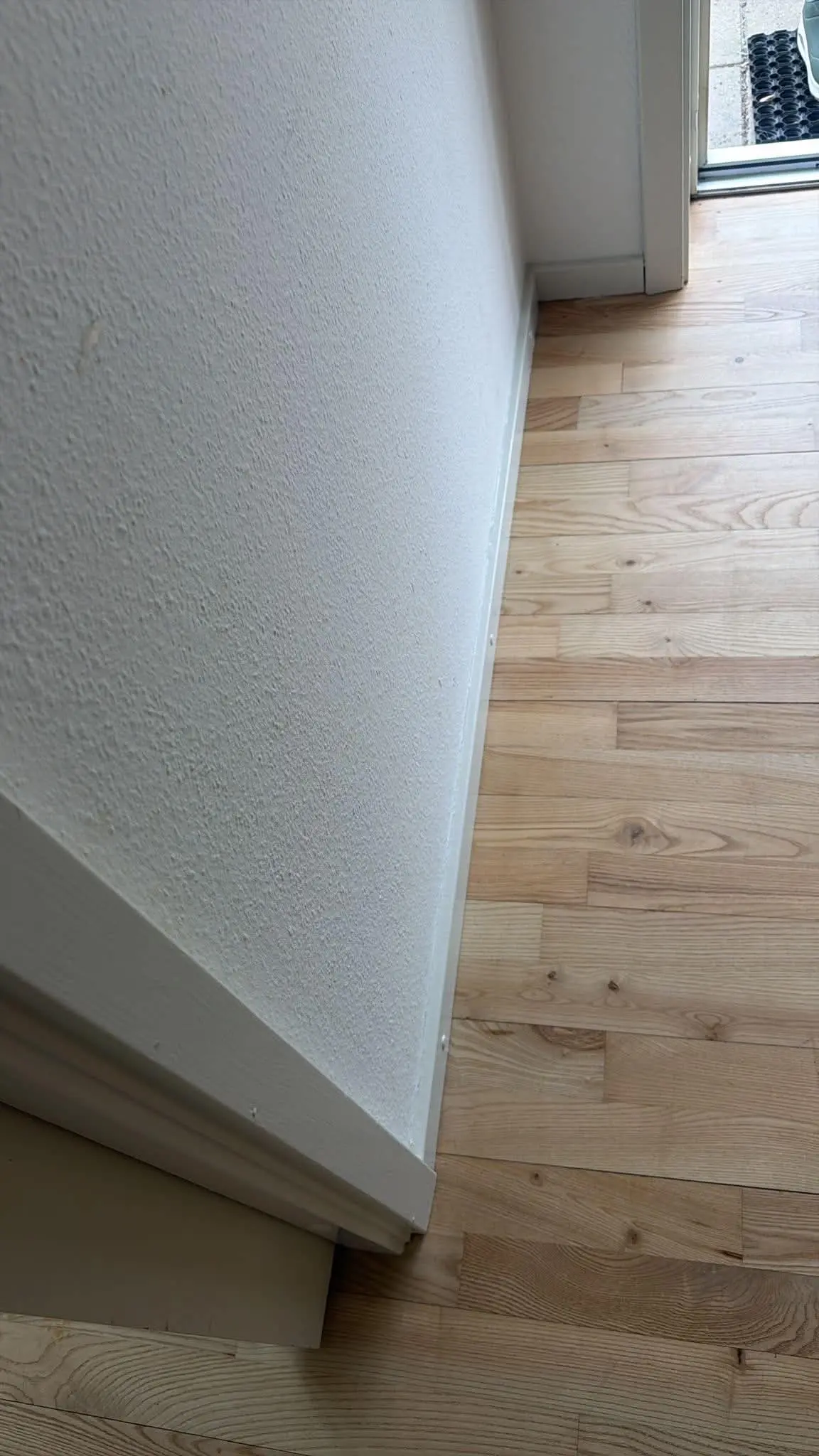 Værelse efter fraflytningsrengøring af Cleania